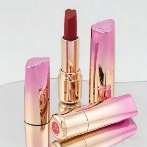 Warm Hearted Lipstick 6 Color Natural Moisturizing Lipstick Set Organic Olive Oil & Shea Butter Smooth Lips Vitamin Packed