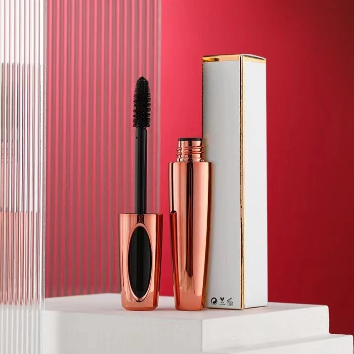 4D Waterproof Mascara, Lengthening Curling Volumizing Smudge Resistant Long Lasting Eyelash Makeup