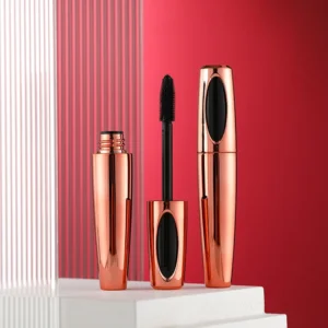 4D Waterproof Mascara, Lengthening Curling Volumizing Smudge Resistant Long Lasting Eyelash Makeup