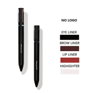 4 In 1 All-in-One Makeup Pen, Portable Highlighter, Lip Liner, Eyeliner and Eyebrow Pencil Beauty Tool