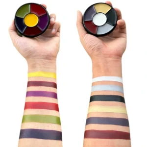 6 Colors Black White Halloween Oil Based Face Body Paint Pigment for Cosplay Stage Makeup