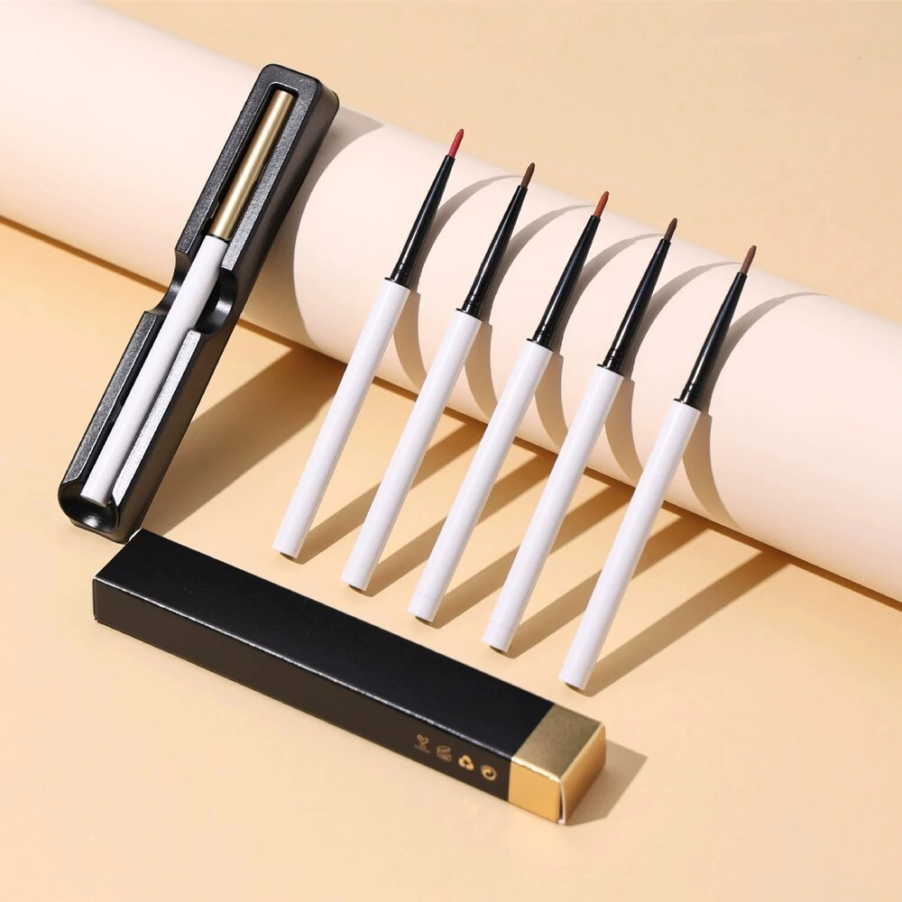 7 Colors Waterproof Quick Dry Liquid Eyeliner Pen, Sweat Proof Smudge Resistant High Pigment Eye Liner & Tear Trough Makeup