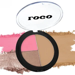 Waterproof Matte All-in-One Face Makeup Palette, Highlight Concealer Nose Shadow Contour Facial Sculpting Kit