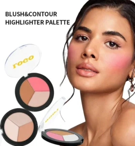 Waterproof Matte All-in-One Face Makeup Palette, Highlight Concealer Nose Shadow Contour Facial Sculpting Kit
