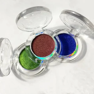 Chameleon Iridescent Diamond Shimmer Eyeshadow Highlighter for Eye and Facial Brightening Cosmetics