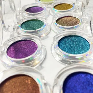 Chameleon Iridescent Diamond Shimmer Eyeshadow & Highlighter Powder for Face and Eye Brightening