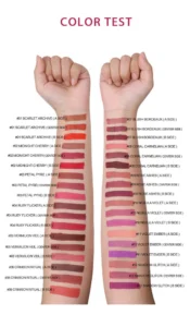 Custom Private Label No Logo 2 Shades Waterproof Color Lock Matte Long Wear Lipstick