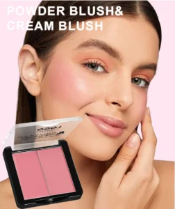 Custom Private Label No Logo 2 In 1 Multi-use Cream Blush, Highly Pigmented Long Wear Natural Complexion Boosting Rouge