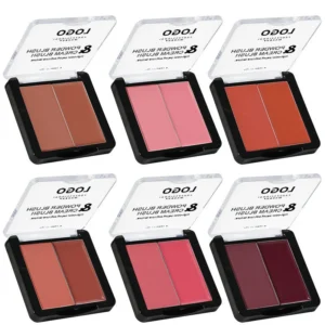 Custom Private Label No Logo 2 In 1 Multi-use Cream Blush, Highly Pigmented Long Wear Natural Complexion Boosting Rouge
