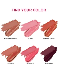 Custom Private Label No Logo 2 In 1 Multi-use Cream Blush, Highly Pigmented Long Wear Natural Complexion Boosting Rouge