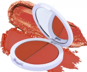Custom Private Label No Logo 2 In 1 Cream Blush Palette, Highly Pigmented Long Lasting Natural Complexion Boosting Facial Rouge