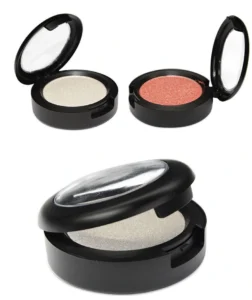 Customizable Single Cream Diamond Eyeshadow 36mm, Matte Shimmer Wet Texture for Private Logo Printing