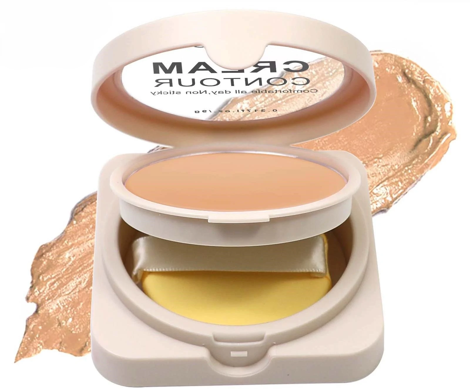 Custom Private Label No Logo Contour Concealer Cream Palette, Non-Caking Dark Circle Covering 3D Facial Sculpting Makeup