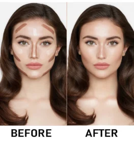 Custom Private Label No Logo Contour Concealer Cream Palette, Non-Caking Dark Circle Covering 3D Facial Sculpting Makeup