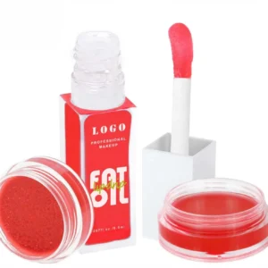 Custom DIY 3 In 1 Lip Care Set with Lip Oil, Sleeping Lip Mask & Exfoliating Lip Scrub for Nourishing Lip Treatment