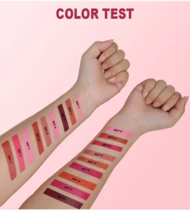 Custom Private Label No Logo 3 Shades Cream Blush Palette, Highly Pigmented Long Wear Natural Nude Facial Rouge Makeup