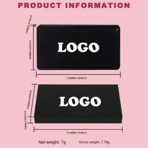 Custom Private Label No Logo 3-Shade Multi-Use Cream Blush Palette, Highly Pigmented Long-Lasting Natural Nude Facial Rouge