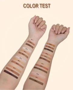 Custom Private Label No Logo 3 Shade Waterproof Sweat Proof Contour Palette, Highly Pigmented Long Wear 3D Facial Sculpting Makeup