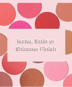 Custom Private Label No Logo 3 Shade Waterproof Sweat Proof Blush Palette, Highly Pigmented Long Wear Natural Nude Facial Rouge