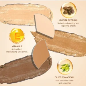 Custom Private Label No Logo 3 Shades Waterproof Sweat Proof Contour Cream, Highly Pigmented Long Wear Facial Sculpting Makeup