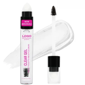 Custom Waterproof Smudge Proof Eyebrow Tint Pomade & Clear Setting Gel, Natural Wild Brow Long Lasting Styling Makeup