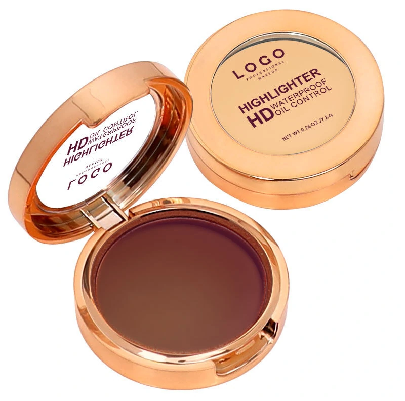 Custom Private Label No Logo Contour Concealer Cream Palette, Non-Caking Dark Circle Covering Facial Shadow Sculpting Makeup