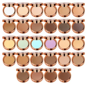Custom Private Label No Logo Contour Concealer Cream Palette, Non-Caking Dark Circle Covering Facial Shadow Sculpting Makeup