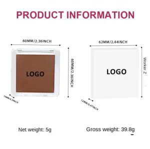 Custom Private Label No Logo Contour Concealer Cream Palette, Non-Caking Dark Circle Covering Facial Sculpting Makeup