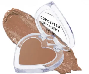 Custom Private Label No Logo Contour & Concealer Cream Palette, Non-Caking Dark Circle Covering Facial Shadow Sculpting Makeup