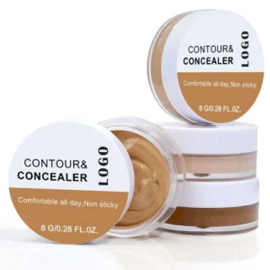 Custom Private Label No Logo Cream Concealer & Contour, Blemish Spot Tattoo Covering Non-Caking Full Coverage Facial Makeup