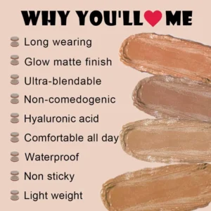 Custom Private Label No Logo Contour Concealer Cream Palette, Non-Caking Dark Circle Covering Facial Shadow Sculpting Base Makeup