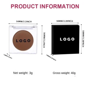 Custom Private Label No Logo Contour Concealer Cream Palette, Non-Caking Dark Circle Covering Facial Shadow Sculpting Base Makeup