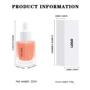 Custom Private Label No Logo Shimmer Hydrating Face Primer, Skin Smoothing Brightening Dewy Pre-makeup Base Serum