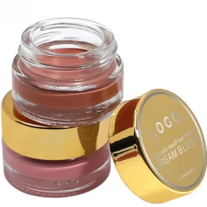 Custom Private Label No Logo Multi-Use Dewy Single Cream Blush, Highly Pigmented Long-Lasting Natural Complexion Boosting Facial Rouge