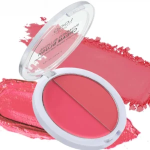 Custom Private Label No Logo 2 In 1 Cream Blush Palette, Highly Pigmented Long Lasting Natural Complexion Enhancing Facial Rouge