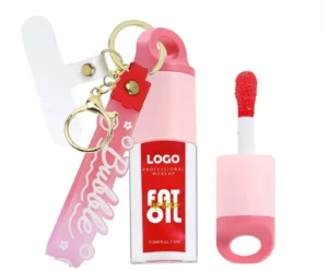 Custom Private Label No Logo Fruit-Flavored Mirror Plumping Lip Oil, Hydrating Brightening Dewy Dudu Lips Nourishing Lip Gloss