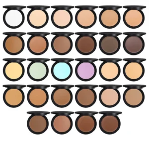 Custom Private Label No Logo Contour Concealer Cream Palette, Non-Caking Full Coverage Dark Circle Blemish Facial Correcting Makeup