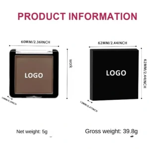 Custom Private Label No Logo Contour Concealer Cream Palette, Non-Caking Full Coverage Dark Circle Blemish Covering Makeup