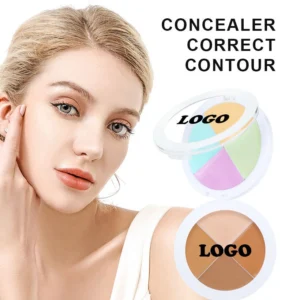 Custom Full Coverage Concealer Palette, Blemish Dark Circle Tattoo Covering Non-caking Facial Makeup