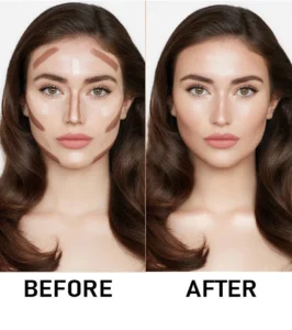 Custom Private Label No Logo Cream Contour Concealer, Full-Coverage Blemish Dark Circle Facial Correcting Makeup