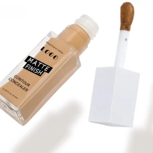 Custom Matte Liquid Concealer, Blemish Spot Dark Circle Tattoo Covering Non-Caking Long Wear Facial Base Makeup