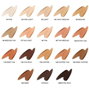 Custom Matte Liquid Concealer, Blemish Spot Dark Circle Tattoo Covering Non-Caking Long Wear Facial Base Makeup