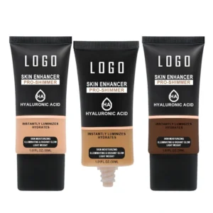Private Label No Logo Custom Hydrating Shimmer Pore Minimizing Face Primer, Non-Caking Skin Smoothing Radiant Pre-makeup Base Cream