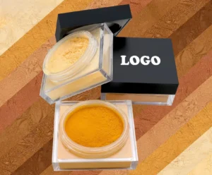 Custom Large Capacity Waterproof Oil Control Loose Setting Powder, Non-caking Brightening Long Wear Finishing Makeup