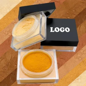 Custom Large Capacity Waterproof Oil Control Loose Setting Powder, Non-caking Brightening Long Wear Finishing Makeup