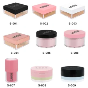 Custom Large Capacity Waterproof Oil Control Loose Setting Powder, Non-caking Brightening Long Wear Finishing Makeup