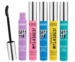 Custom Private Label No Logo Waterproof Smudge Resistant Mascara, Lengthening Curling Volumizing Long Wear Eyelash Makeup