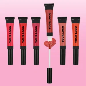 Custom Single Low Saturation Matte Shimmer Expanding Tone Liquid Blush, Natural Nude Highly Pigmented Long Wear Facial Rouge