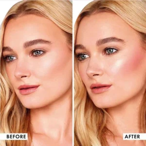 Custom Single Low Saturation Matte Shimmer Expanding Tone Liquid Blush, Natural Nude Highly Pigmented Long Wear Facial Rouge