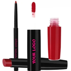 Custom Matte Non-transfer Lipstick & Lip Liner Complete Long Wear Lip Makeup Set